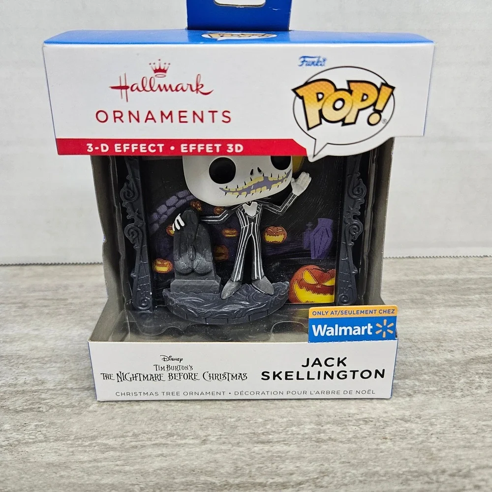 Hallmark Funko Pop‎ Jack Skellington Nightmare Before Christmas Ornament Walmart